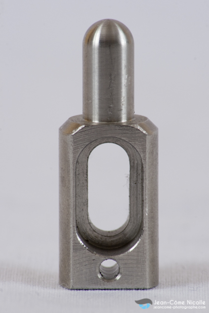 pièce métallique, réalisée par usinage de précision par l'atelier de mécanique générale admg51.