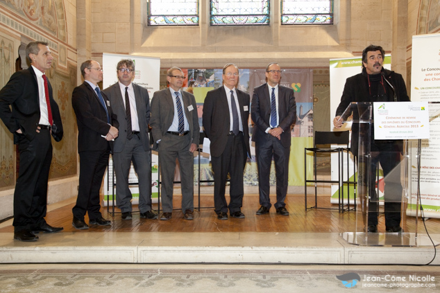Reportage évènementiel à l'occasion de la remise des prix du concours agricole 2013 pour la Chambre d'Agriculture de Champagne-Ardennes